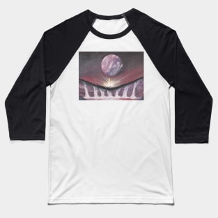 Pink Planet Baseball T-Shirt